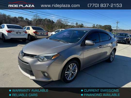 Used 2015 Toyota Corolla 5YFBURHE6FP189396 for sale in loganville, GA