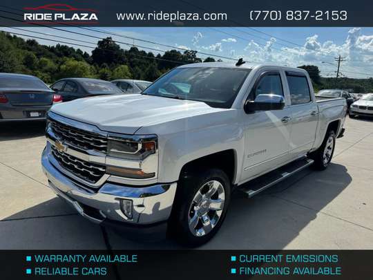 Used 2017 Chevrolet Silverado 1500 Crew Cab 3GCUKSEC7HG321180 for sale in loganville, GA