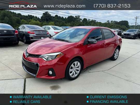 Used 2016 Toyota Corolla 5YFBURHE5GP504139 for sale in loganville, GA