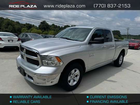 Used 2017 Ram 1500 Quad Cab 1C6RR6GG2HS639166 for sale in loganville, GA