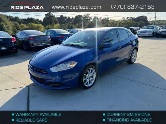 Used 2013 Dodge Dart 1C3CDFBH7DD153906 for sale in loganville, GA