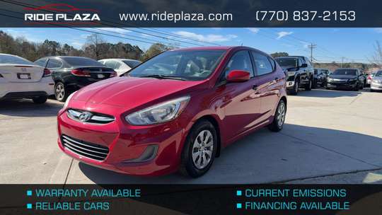 Used 2015 Hyundai Accent KMHCT5AE6FU222082 for sale in loganville, GA