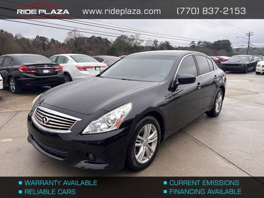 Used 2013 INFINITI G JN1CV6AP6DM711765 for sale in loganville, GA