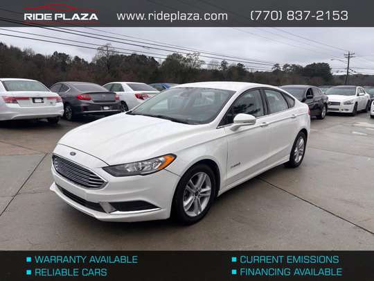 Used 2017 Ford Fusion 3FA6P0LUXHR400511 for sale in loganville, GA