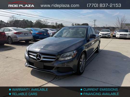 Used 2016 Mercedes-Benz C-Class 55SWF4JB7GU123384 for sale in loganville, GA