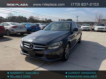 Used 2016 Mercedes-Benz C-Class 55SWF4JB7GU123384 for sale in loganville, GA