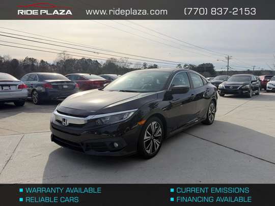 Used 2017 Honda Civic 19XFC1F34HE204845 for sale in loganville, GA