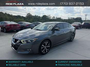 Used 2017 Nissan Maxima 1N4AA6AP9HC425863 for sale in loganville, GA