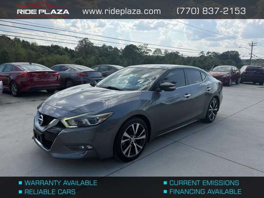 Used 2017 Nissan Maxima 1N4AA6AP9HC425863 for sale in loganville, GA