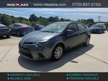 Used 2016 Toyota Corolla 2T1BURHE3GC717283 for sale in loganville, GA
