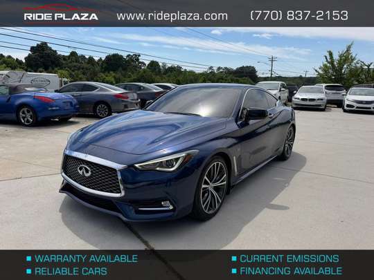 Used 2017 INFINITI Q60 JN1EV7EK2HM362767 for sale in loganville, GA