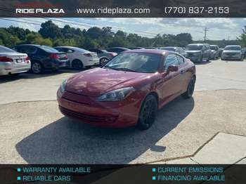 Used 2008 Hyundai Tiburon KMHHN66F48U279293 for sale in loganville, GA