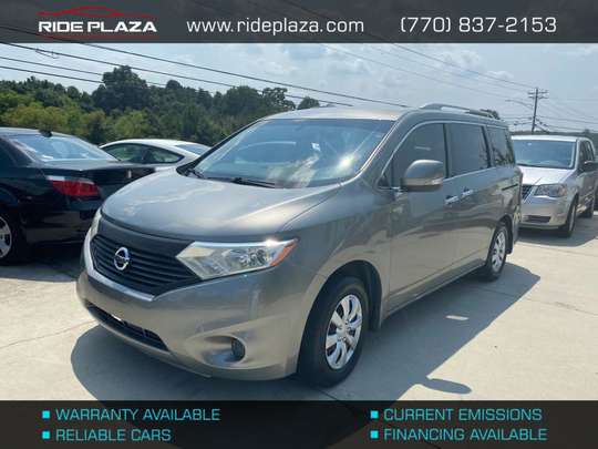 Used 2013 Nissan Quest JN8AE2KP7D9071813 for sale in loganville, GA