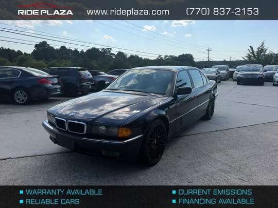 Used 1998 BMW 7 Series WBAGJ8327WDM19260 for sale in loganville, GA