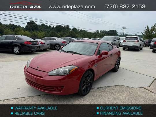 Used 2008 Hyundai Tiburon KMHHN66F48U279293 for sale in loganville, GA