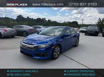 Used 2016 Honda Civic 19XFC2F83GE079790 for sale in loganville, GA