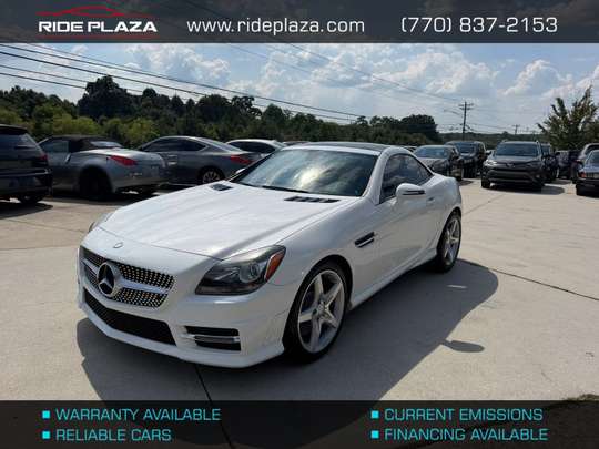 Used 2014 Mercedes-Benz SLK-Class WDDPK4HA5EF081309 for sale in loganville, GA