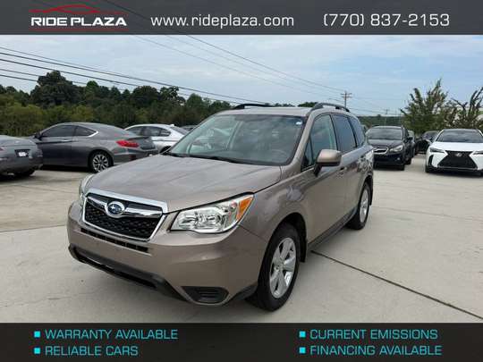 Used 2015 Subaru Forester JF2SJADC1FH403013 for sale in loganville, GA