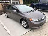 Used 2012 Honda Civic 2HGFB2F51CH516789 for sale in loganville, GA thumb image 6