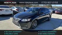 Used 2015 Lexus CT JTHKD5BH2F2221320 for sale in loganville, GA thumb image 1