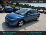 Used 2006 Honda Civic 1HGFA16586L031120 for sale in loganville, GA thumb image 1