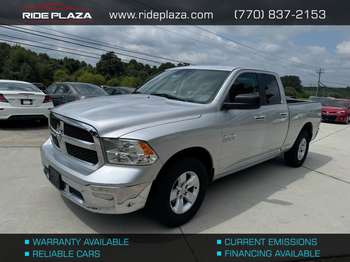 Used 2017 Ram 1500 Quad Cab 1C6RR6GG2HS639166 for sale in loganville, GA