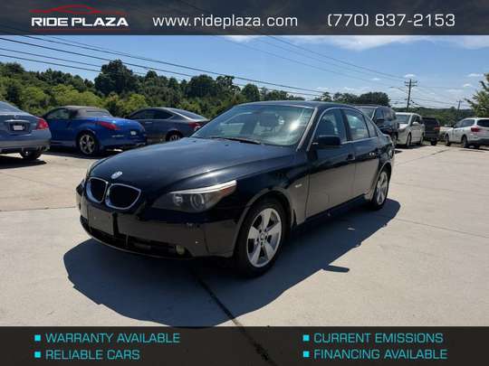 Used 2006 BMW 5 Series WBANF335X6CB86568 for sale in loganville, GA