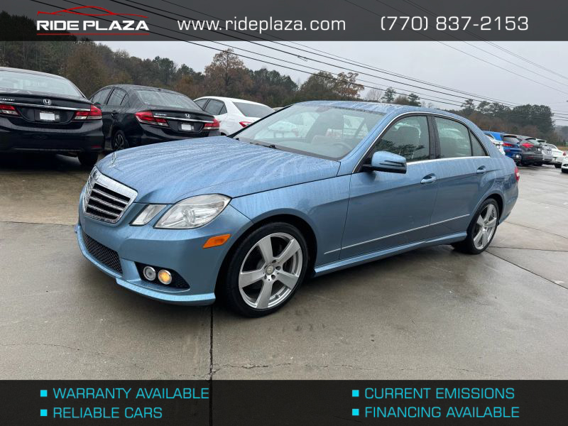 Used 2010 Mercedes-Benz E-Class WDDHF5GB2AA057825 for sale in loganville, GA image 1