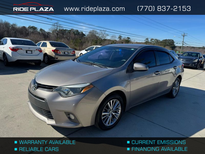 Used 2015 Toyota Corolla 5YFBURHE6FP189396 for sale in loganville, GA image 1