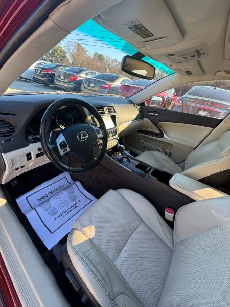 Used 2012 Lexus IS JTHBF5C20C5169135 for sale in loganville, GA image 7