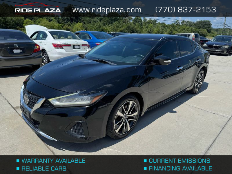 Used 2019 Nissan Maxima 1N4AA6AV2KC374857 for sale in loganville, GA image 1