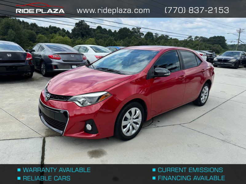 Used 2016 Toyota Corolla 5YFBURHE5GP504139 for sale in loganville, GA image 1