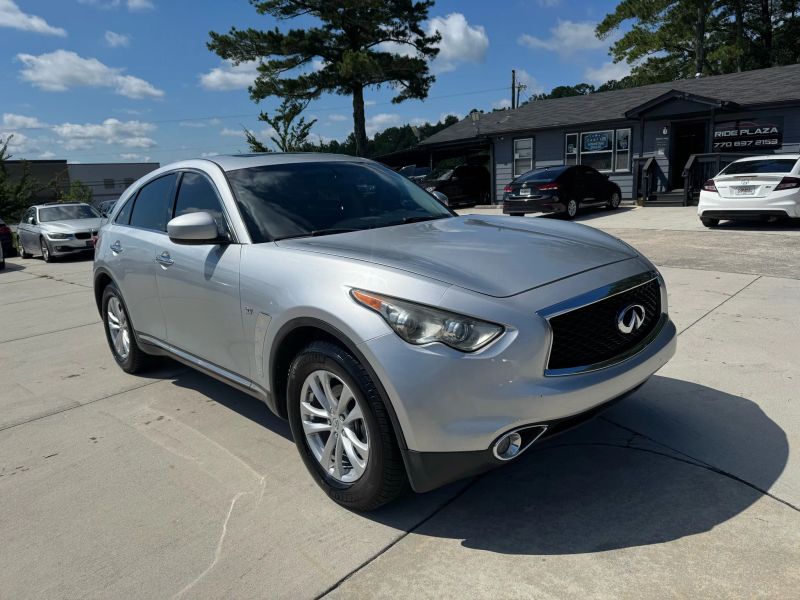 Used 2017 INFINITI QX70 JN8CS1MU2HM143678 for sale in loganville, GA image 3