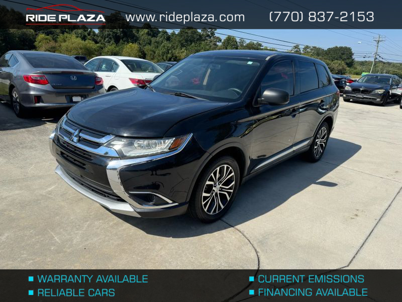 Used 2018 Mitsubishi Outlander JA4AD2A30JJ000812 for sale in loganville, GA image 1