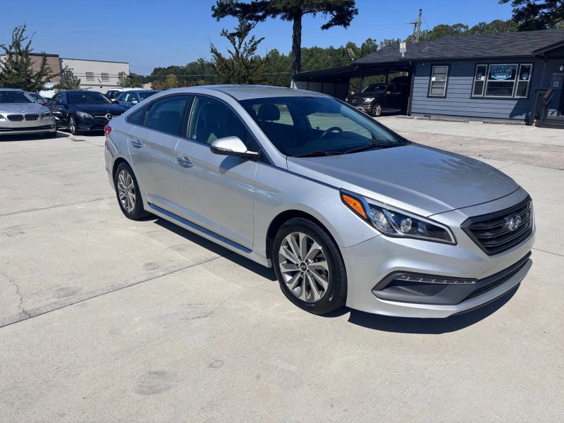 Used 2015 Hyundai Sonata 5NPE34AF0FH100943 for sale in loganville, GA image 3