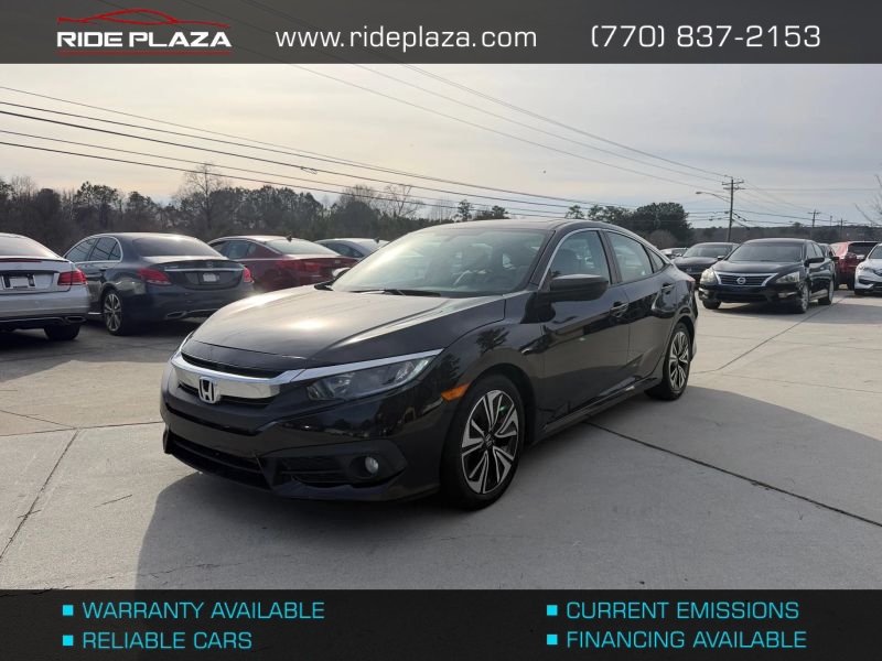 Used 2017 Honda Civic 19XFC1F34HE204845 for sale in loganville, GA image 1