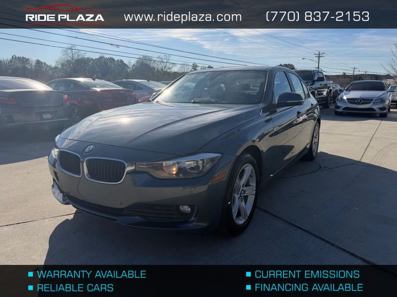 Used 2015 BMW 3 Series WBA3B1G56FNT05395 for sale in loganville, GA image 1