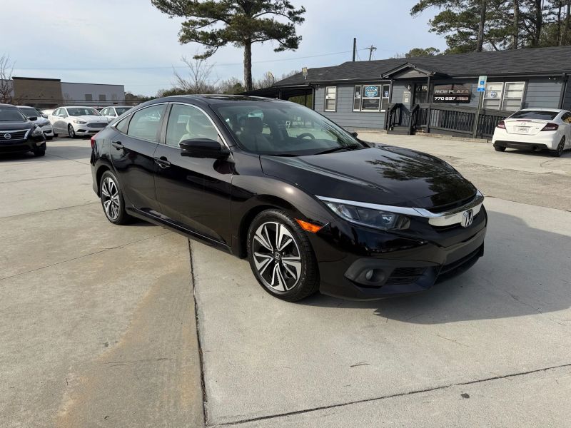 Used 2017 Honda Civic 19XFC1F34HE204845 for sale in loganville, GA image 3