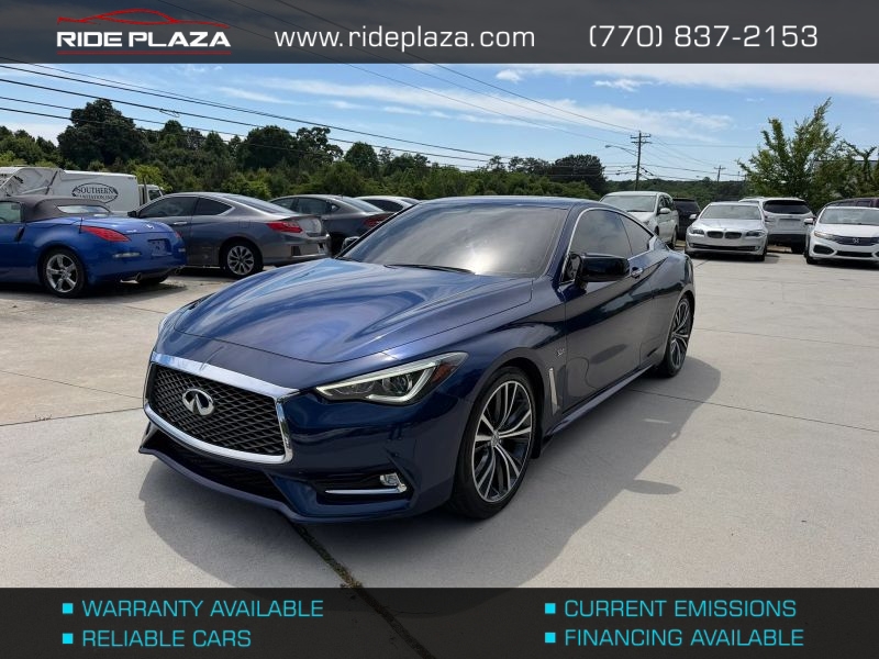 Used 2017 INFINITI Q60 JN1EV7EK2HM362767 for sale in loganville, GA image 1