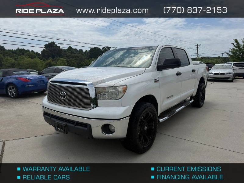 Used 2012 Toyota Tundra CrewMax 5TFDW5F14CX270423 for sale in loganville, GA image 1