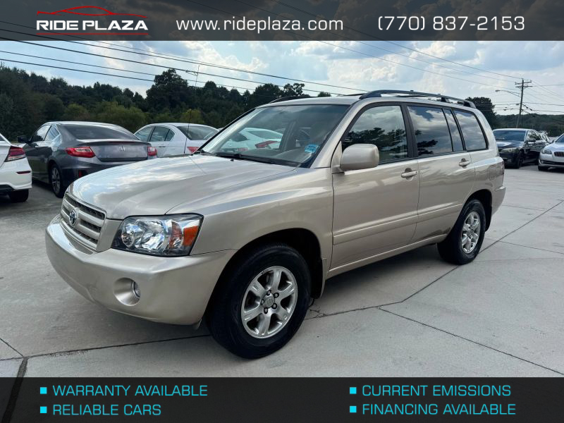 Used 2005 Toyota Highlander JTEGP21A550057990 for sale in loganville, GA image 1