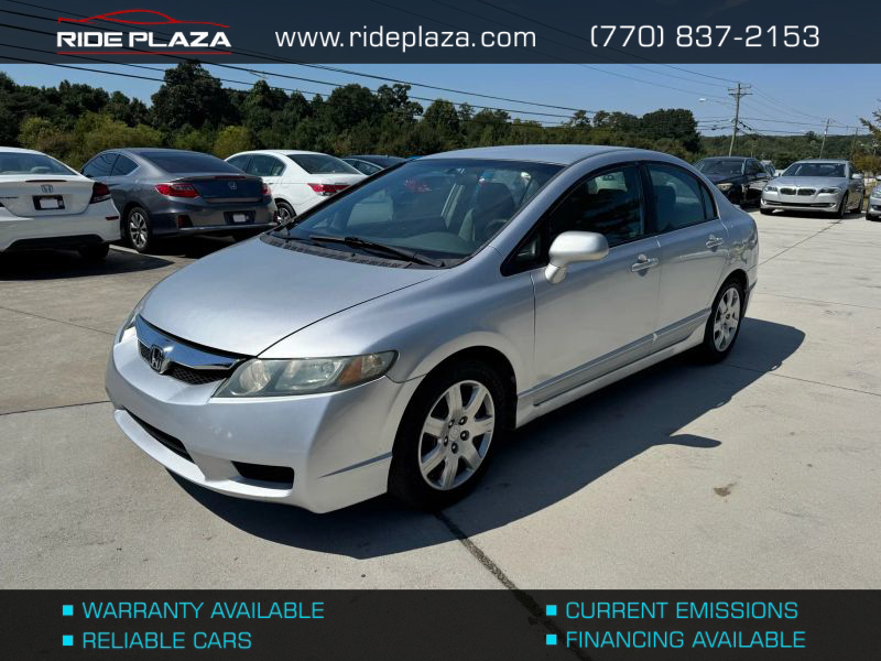 Used 2010 Honda Civic 2HGFA1F51AH322158 for sale in loganville, GA image 1