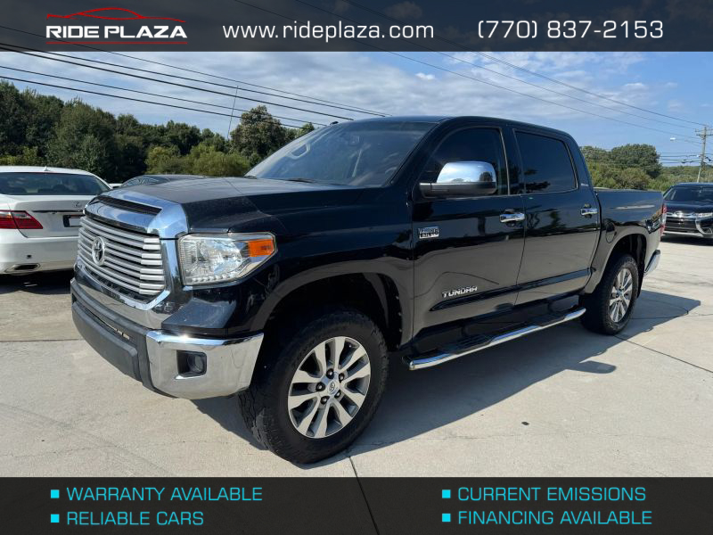 Used 2015 Toyota Tundra CrewMax 5TFHW5F16FX462500 for sale in loganville, GA image 1