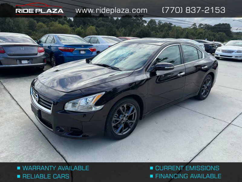 Used 2014 Nissan Maxima 1N4AA5AP8EC488376 for sale in loganville, GA image 1