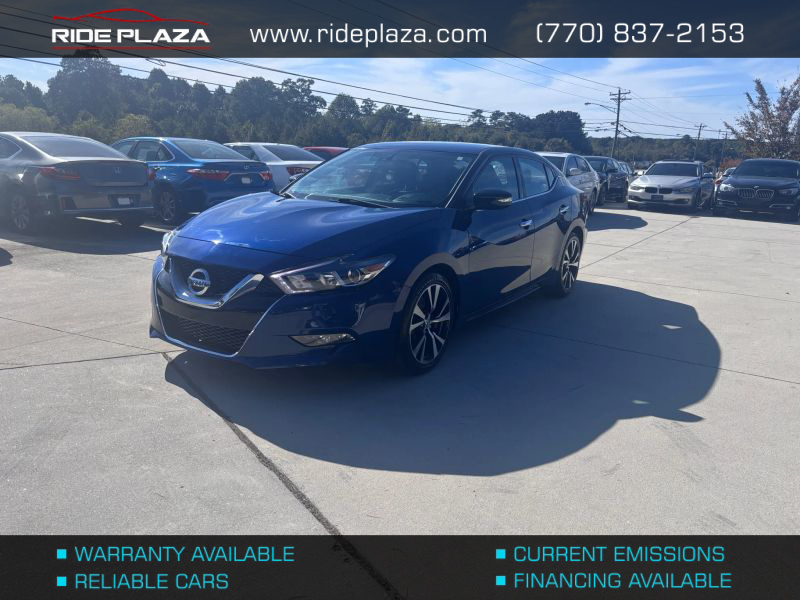 Used 2018 Nissan Maxima 1N4AA6AP8JC377858 for sale in loganville, GA image 1
