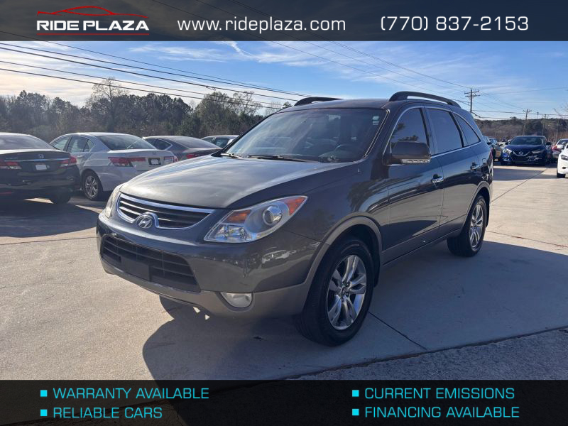 Used 2012 Hyundai Veracruz KM8NU4CC7CU200552 for sale in loganville, GA image 1