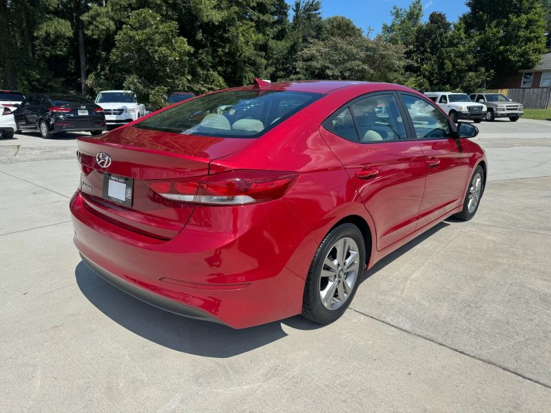 Used 2017 Hyundai Elantra KMHD84LFXHU423069 for sale in loganville, GA image 4