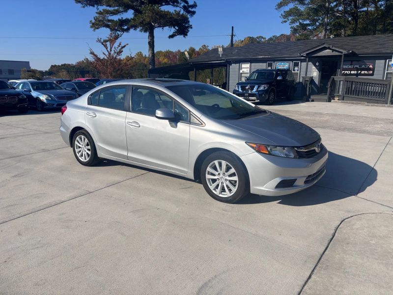Used 2012 Honda Civic 19XFB2F94CE000374 for sale in loganville, GA image 3